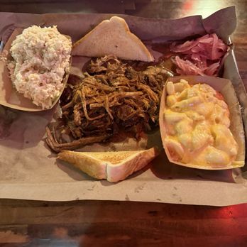 Mac's Speed Shop - Small Pulled Pork Platter - Barbeque Near Me - Cornelius, North Carolina Mac's Speed Shop - Small Pulled Pork Platter - Barbeque Near Me - Cornelius, North Carolina