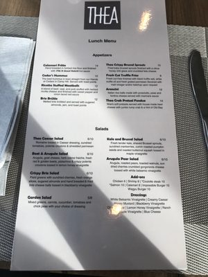 Menu photo 5 Thea Mechanicsburg, PA Menu photo 5 Thea Mechanicsburg, PA