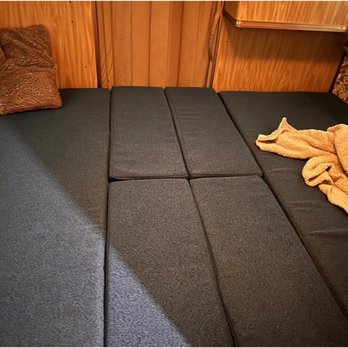 Dixie Foam Beds - Same foam pads forming one huge king bed. - Mattresses Near Me - Brooklyn, New York Dixie Foam Beds - Same foam pads forming one huge king bed. - Mattresses Near Me - Brooklyn, New York