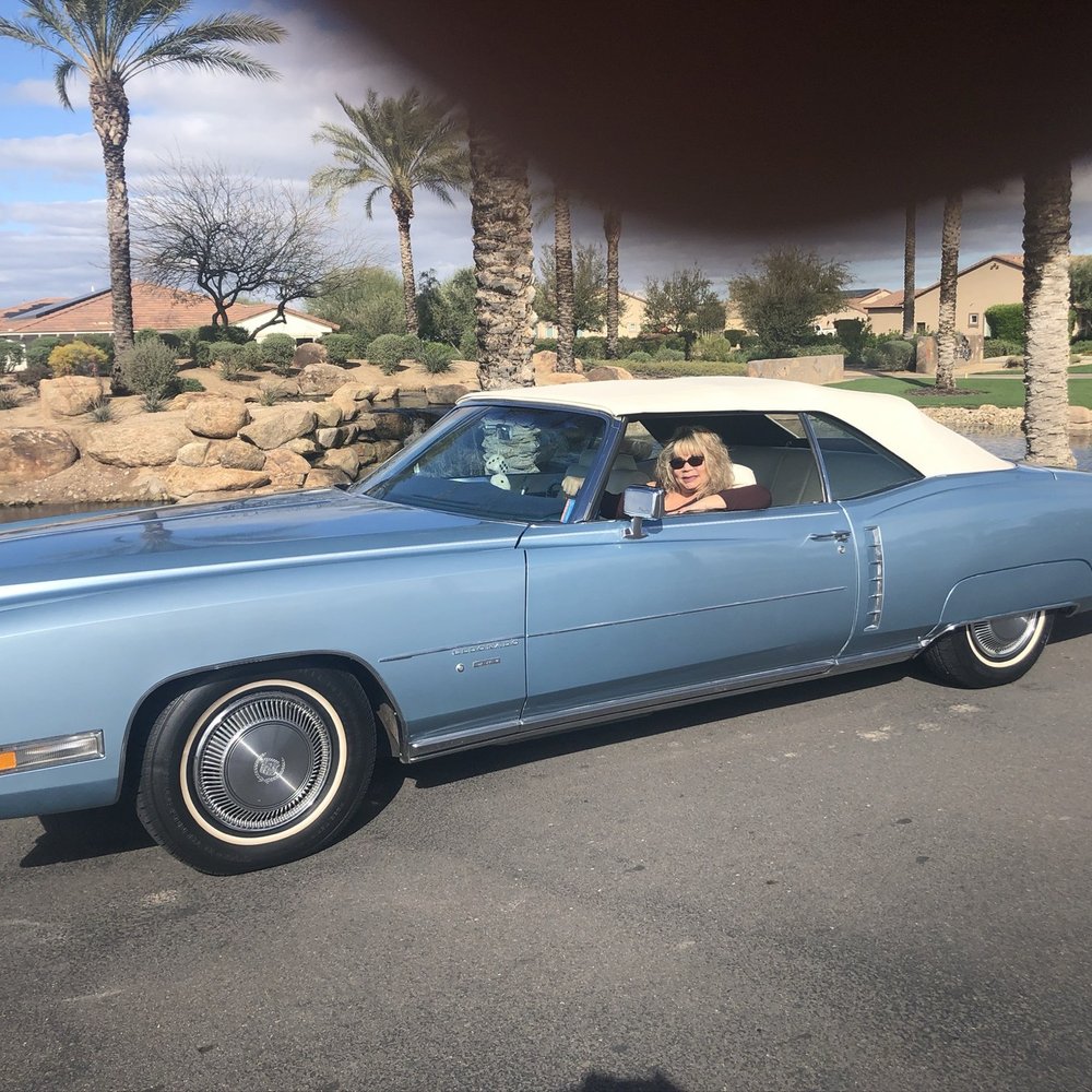 Top Notch Upholstery - 1971 Cadillac Eldorado, top & Front seat was done by Top Notch - Auto Upholstery Near Me - Mesa, Arizona Top Notch Upholstery - 1971 Cadillac Eldorado, top & Front seat was done by Top Notch - Auto Upholstery Near Me - Mesa, Arizona