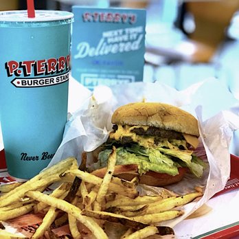 P. Terry's Burger Stand - Double Burger Combo. Total - $8.01 - Burgers Near Me - Austin, Texas P. Terry's Burger Stand - Double Burger Combo. Total - $8.01 - Burgers Near Me - Austin, Texas