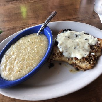 Hurricane Patty's - Pecan encrusted cobia with grits - American Near Me - St. Augustine, Florida Hurricane Patty's - Pecan encrusted cobia with grits - American Near Me - St. Augustine, Florida