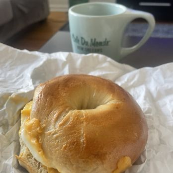 Klein's Bakery and Café - Bagel Breakfast (egg and cheese) - Coffee & Tea Near Me - Chicago, Illinois Klein's Bakery and Café - Bagel Breakfast (egg and cheese) - Coffee & Tea Near Me - Chicago, Illinois