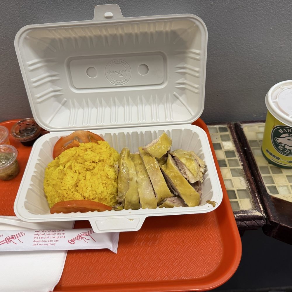 Marathon Cafe - 海南雞飯 + 奶茶 combo - Hong Kong Style Cafe Near Me - Toronto, Ontario