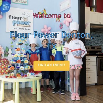 Flour Power Cooking Studio - Denton - Kids Activities Near Me - Denton, Texas
