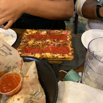 Buddy's Pizza - Warren - Meat Deluxe Pizza - Pizza Near Me - Warren, Michigan