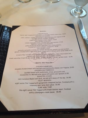Menu photo 1 The Beacon Room Orleans, MA Menu photo 1 The Beacon Room Orleans, MA