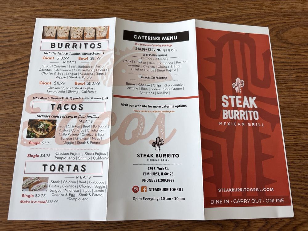 Steak Burrito