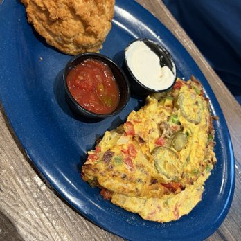 Over Easy Cafe - Mexican Omelette - Breakfast & Brunch Near Me - Sanibel, Florida Over Easy Cafe - Mexican Omelette - Breakfast & Brunch Near Me - Sanibel, Florida