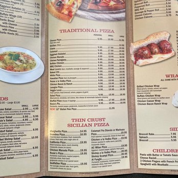 Rosie's Pizzeria - Menu - Pizza Near Me - Wappingers, New York