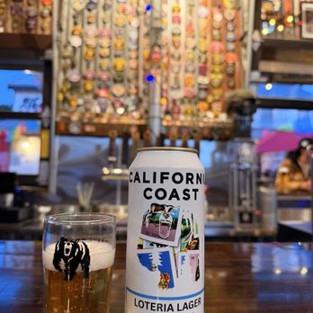 California Coast Beer - LOtería Lager- a must try. Then, I took a can home. - Breweries Near Me - Paso Robles, California