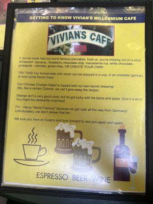Menu photo 4 Vivian's  Cafe Studio City, CA