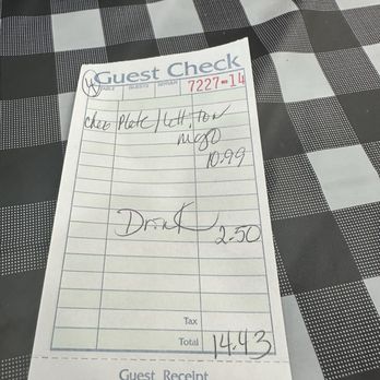 Maggie's Cafe - Receipt - American Near Me - Lyman, South Carolina