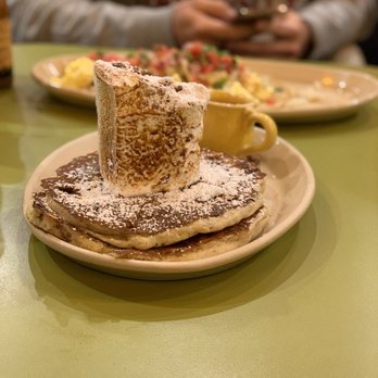 Snooze, an A.M. Eatery - Nana's Hot Cocoa Pancakes - Breakfast & Brunch Near Me - Orange, California Snooze, an A.M. Eatery - Nana's Hot Cocoa Pancakes - Breakfast & Brunch Near Me - Orange, California