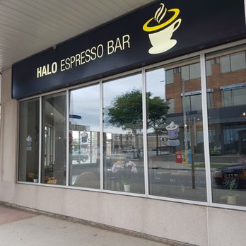 Halo Espresso Bar - Located at the SW corner of Hurontario/Agnes.  Parking lot is attached, around the back. - Cafes Near Me - Mississauga, Ontario