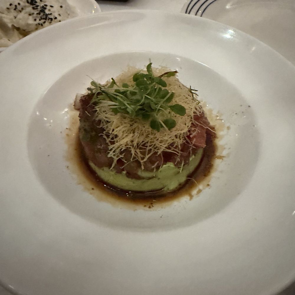 Kellari Taverna - Tuna Tartare - Greek Near Me - New York, New York Kellari Taverna - Tuna Tartare - Greek Near Me - New York, New York