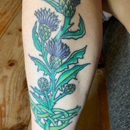 Thistle that Jason Scott helped me design and I absolutely LOVE it Thistle that Jason Scott helped me design and I absolutely LOVE it