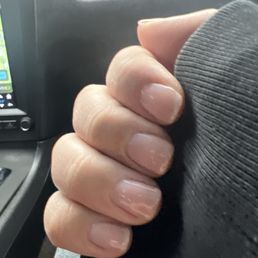 Gel manicure $42 (paid with card) color 870 for a natural pink look! Gel manicure $42 (paid with card) color 870 for a natural pink look!