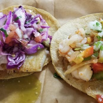 Taqueria Traspasada - Tilapia and shrimp taco - Mexican Near Me - Chicago, Illinois Taqueria Traspasada - Tilapia and shrimp taco - Mexican Near Me - Chicago, Illinois