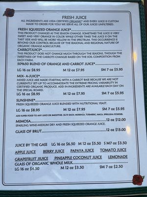 Menu photo 5 The Woodrose Cafe Garberville, CA