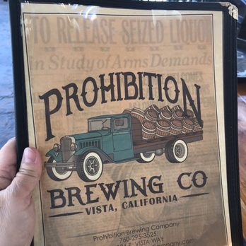 Prohibition Brewing - American Near Me - Vista, California
