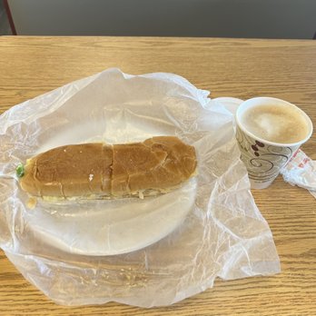 La Lechonera El Barrio - Breakfast Sandwich and Cafe con leche! DELICIOUS! - Latin American Near Me - Orlando, Florida La Lechonera El Barrio - Breakfast Sandwich and Cafe con leche! DELICIOUS! - Latin American Near Me - Orlando, Florida