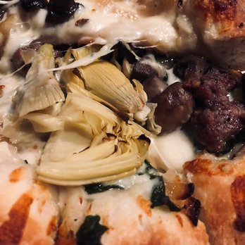 Union Hotel Restaurant - Our favorite- the Garlic Gold pizza with artichoke hearts - Italian Near Me - Occidental, California