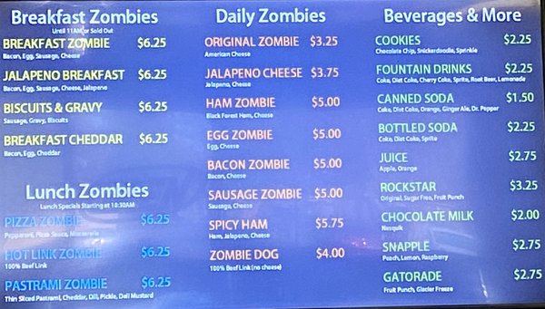 Patty's Original Cheese Zombies by null