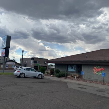 Pizza Factory - a car parked in front of a restaurant - Pizza Near Me - Cedar City, Utah Pizza Factory - a car parked in front of a restaurant - Pizza Near Me - Cedar City, Utah