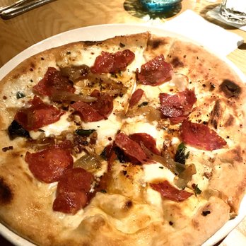 Fire + Wine - Soppressata Pizza - Tapas/Small Plates Near Me - Glen Ellyn, Illinois Fire + Wine - Soppressata Pizza - Tapas/Small Plates Near Me - Glen Ellyn, Illinois