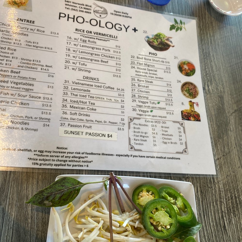 Pho-Ology - Vietnamese Near Me - Whittier, California