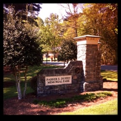 Parker E. Duffey Memorial Park - Sign of park