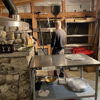 Strong's - Cool oven. The stones were excavated from the patio area out front. A local mason then built the oven to his specifications - Breweries Near Me - Sedgwick, Maine Strong's - Cool oven. The stones were excavated from the patio area out front. A local mason then built the oven to his specifications - Breweries Near Me - Sedgwick, Maine