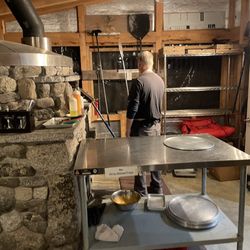 Strong's Public House & Patio - Cool oven. The stones were excavated from the patio area out front.  A local mason then built the oven to his specifications