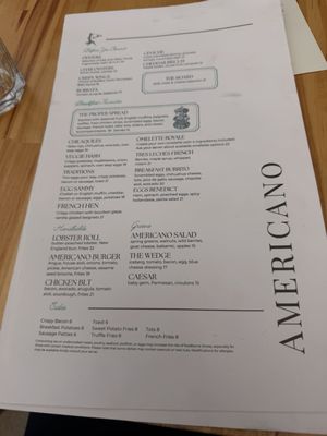 Menu photo 1 Americano, Lincoln Park Chicago, IL