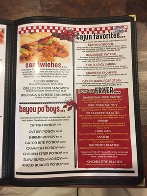 Menu photo 7 The Cajun Cafe Jonesboro, AR Menu photo 7 The Cajun Cafe Jonesboro, AR