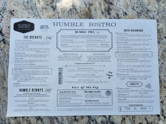 Menu photo 4 Humble Bistro - Gilbert Gilbert, AZ Menu photo 4 Humble Bistro - Gilbert Gilbert, AZ
