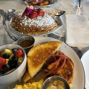 Breakfast At Barneys - Salmon croquettes - Breakfast & Brunch Near Me - Atlanta, Georgia Breakfast At Barneys - Salmon croquettes - Breakfast & Brunch Near Me - Atlanta, Georgia