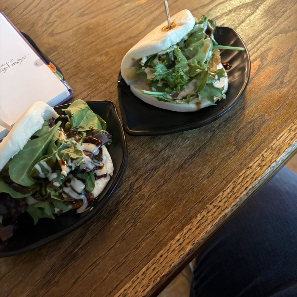 Airi Ramen - S5. Pork Belly Bao and S7. Katsu Chicken Bao - Ramen Near Me - Houston, Texas