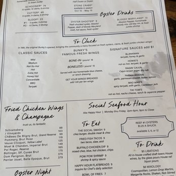 Bunky's Raw Bar & Grill - Sports Bars Near Me - Indialantic, Florida Bunky's Raw Bar & Grill - Sports Bars Near Me - Indialantic, Florida