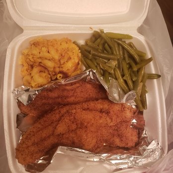Aunt Berta's Kitchen Too - Catfish platter - Soul Food Near Me - Clementon, New Jersey