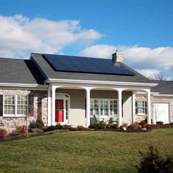 Mountain View Solar - Roof mounted solar Photovoltaic installation. Panels are mounted to the roof of this residential building in PA. - Solar Installation Near Me - Berkeley Springs, West Virginia Mountain View Solar - Roof mounted solar Photovoltaic installation. Panels are mounted to the roof of this residential building in PA. - Solar Installation Near Me - Berkeley Springs, West Virginia