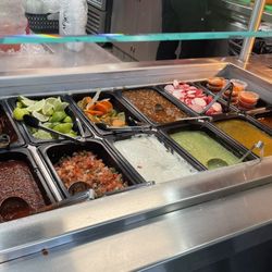 Taqueria La Nueva Vallarta - Salsa bar. Excellent