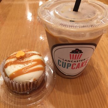 Lancaster Cupcake - Pumpkin Cheesecake cupcake with an Iced Vanilla Latte. - Cupcakes Near Me - Lancaster, Pennsylvania Lancaster Cupcake - Pumpkin Cheesecake cupcake with an Iced Vanilla Latte. - Cupcakes Near Me - Lancaster, Pennsylvania