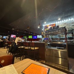 Inside view Jonna's Bar & Grill has 9 tv's with mostly sports on them