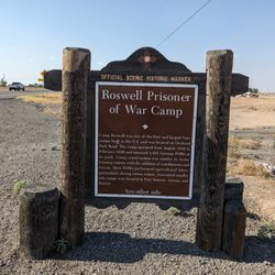 Roswell Prisoner of War Camp Historical Marker - Roswell Prisoner of War Camp Historical Marker, Dexter