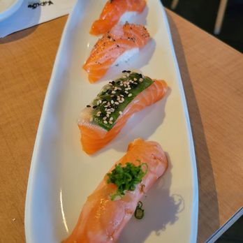 Kabosu - Salmon Sampler - Japanese Near Me - Los Angeles, California Kabosu - Salmon Sampler - Japanese Near Me - Los Angeles, California
