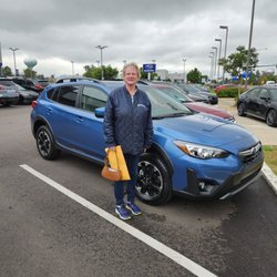 Mike Shaw Subaru - Sally's new 2023 crosstech thanks Alex great service
