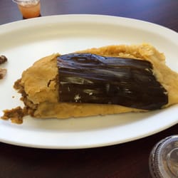 Redz Belizean Restaurant - Pork tamale