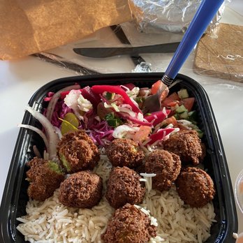 Duzan - Falafel bowl - Middle Eastern Near Me - Queens, New York Duzan - Falafel bowl - Middle Eastern Near Me - Queens, New York